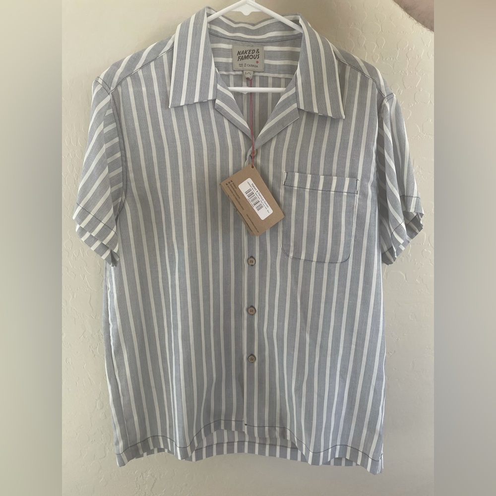 Naked and Famous Men’s Size Large Shirt. New w/ Tags & Never Worn